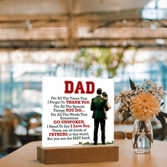 Thank You Dad - Acrylic Square